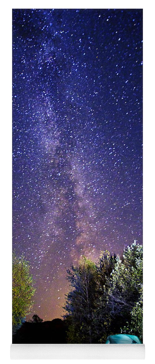 Camping Yoga Mat featuring the photograph September night sky by Mircea Costina Photography