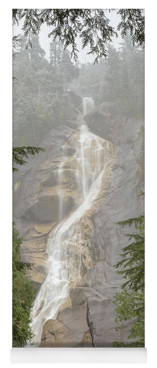 British Columbia Yoga Mat featuring the photograph Shannon Falls by Idaho Scenic Images Linda Lantzy