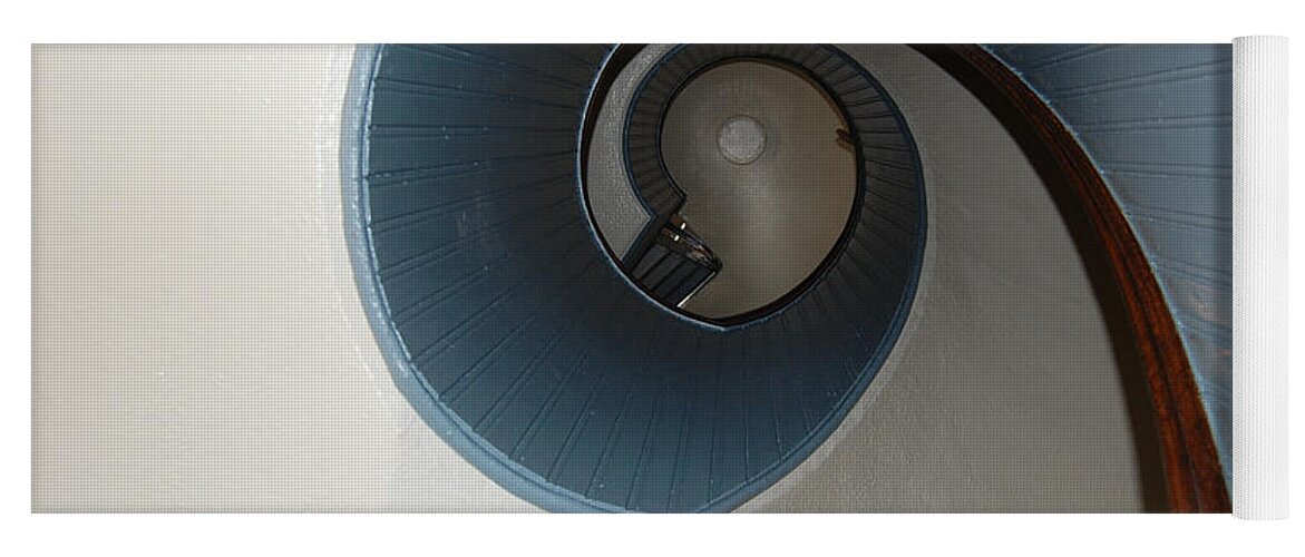 Stairway Yoga Mat featuring the photograph Stairway to the Past by Susan Stevens Crosby