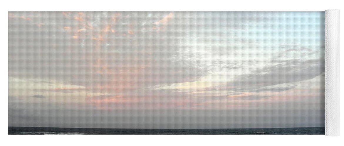Sunset Yoga Mat featuring the photograph Sunset from behind by Kim Galluzzo Wozniak