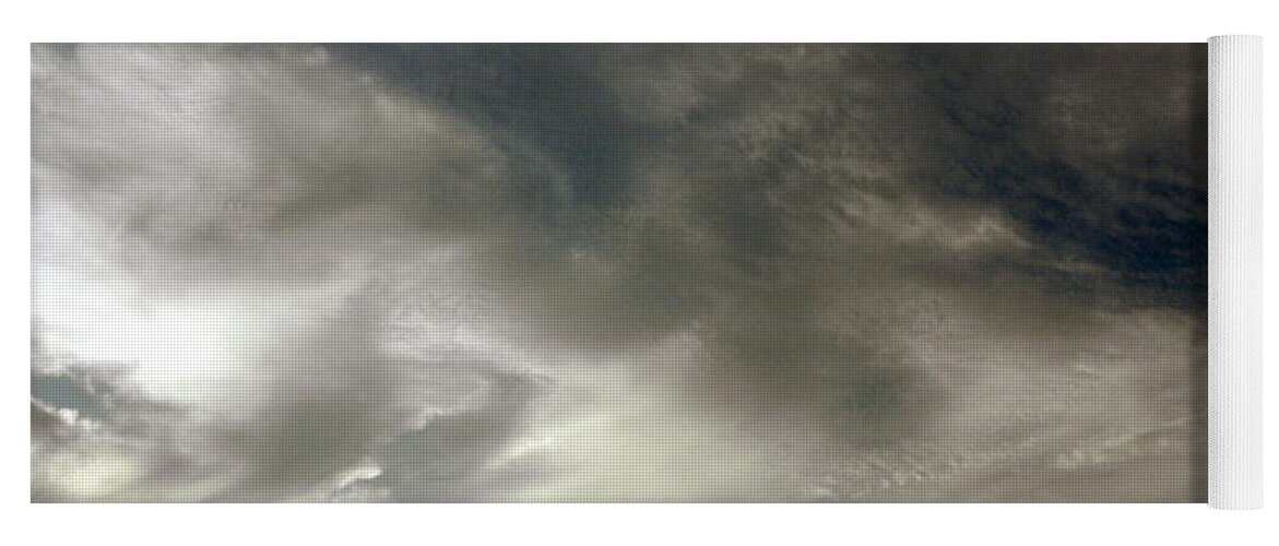 Clouds Yoga Mat featuring the photograph Swirls At Sundown by Kim Galluzzo