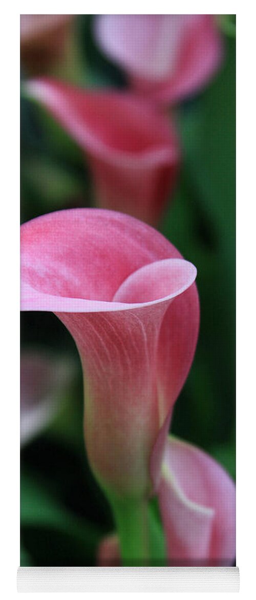 Calla Lily Yoga Mat featuring the photograph Twirl by Tammy Espino