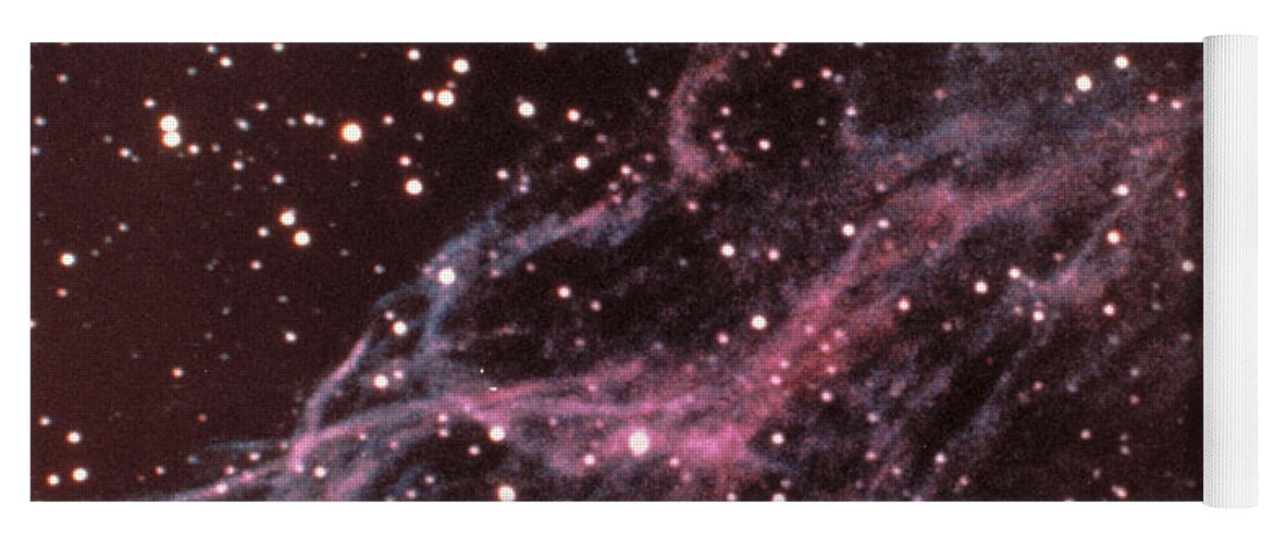 Astronomy Yoga Mat featuring the photograph Veil Nebula In Cygnus by USNO / Science Source
