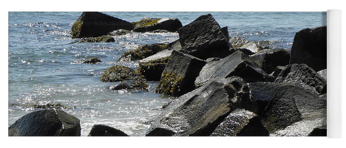 Ocean Yoga Mat featuring the photograph Watch Hill Rhode Island by Kim Galluzzo