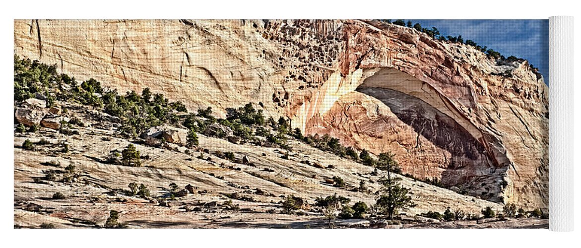 Zion Yoga Mat featuring the photograph Zion National Park by George Buxbaum
