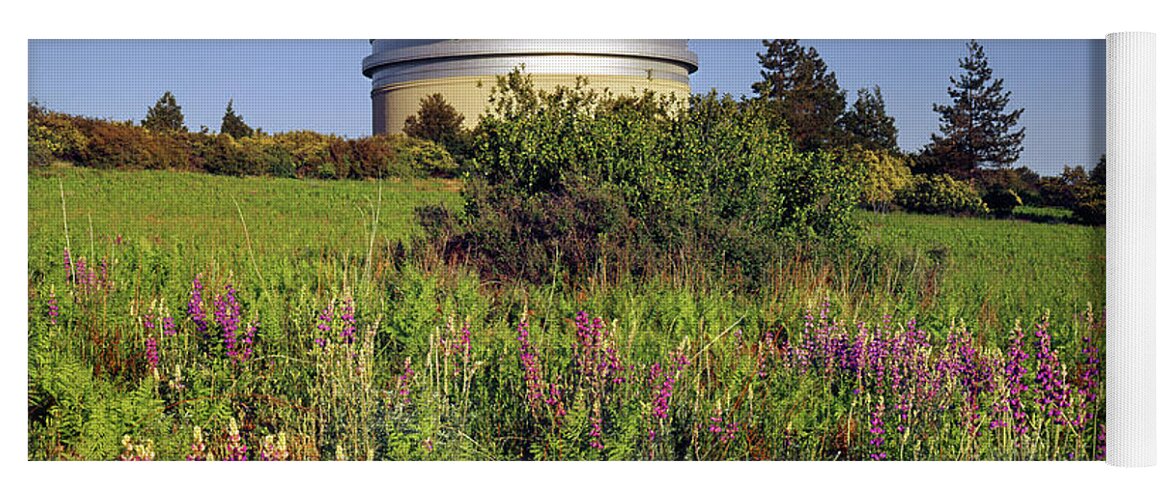 1b6502h Yoga Mat featuring the photograph 1B6502-H Observatory at Mt. Palomar #2 by Ed Cooper Photography