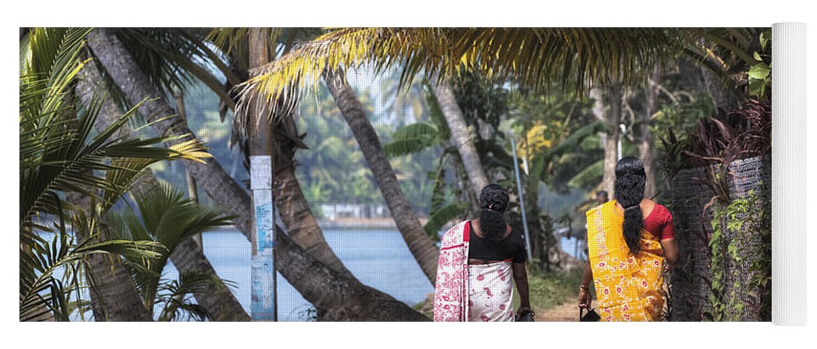 Alappuzha Yoga Mat featuring the photograph Backwaters Kerala - India #1 by Joana Kruse