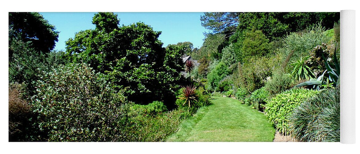 Coleton Fishacre Yoga Mat featuring the photograph Coleton Fishacre Gardens, Brixham, Devon, United Kingdom #1 by Mackenzie Moulton