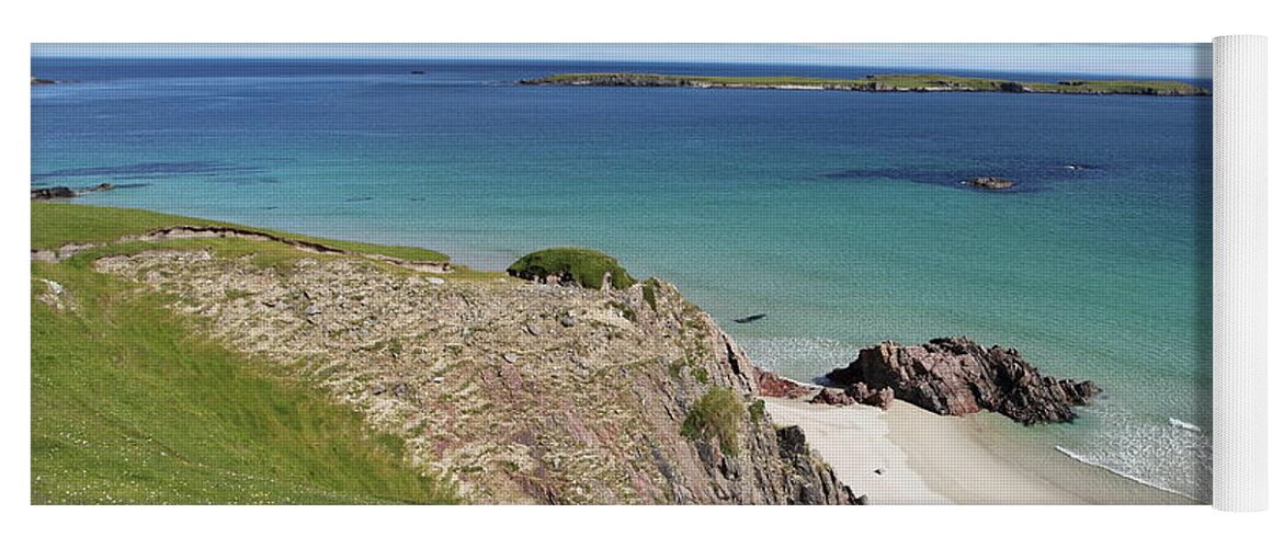 Landscape Yoga Mat featuring the photograph Durness - Scotland #1 by Pat Speirs