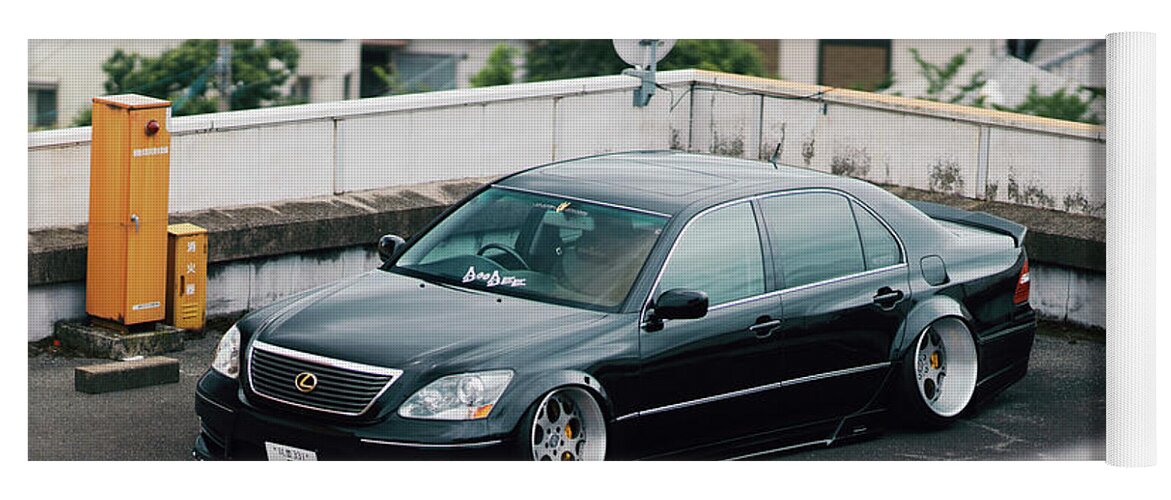 Lexus Ls430 Yoga Mat featuring the photograph Lexus LS430 #1 by Jackie Russo
