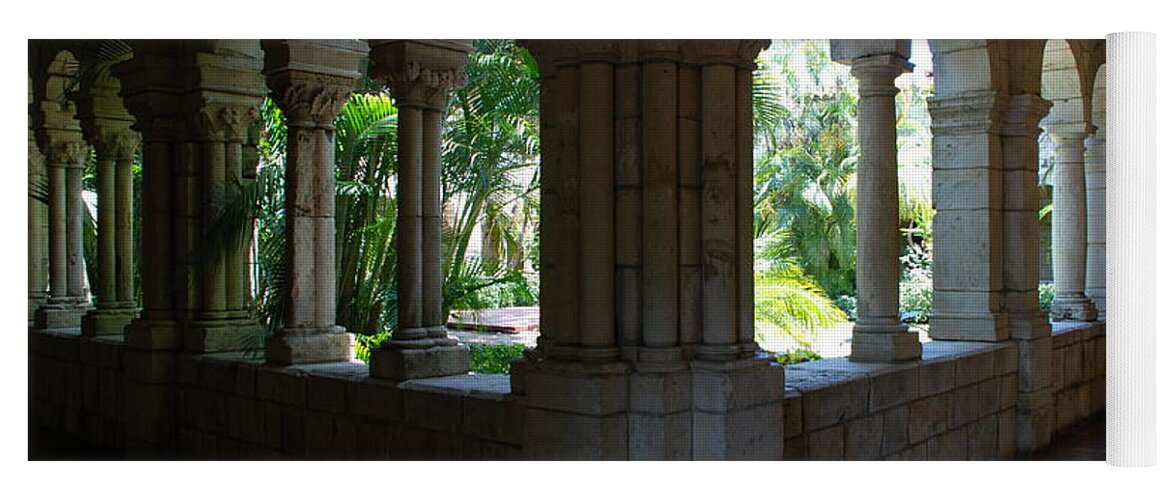 Architecture Yoga Mat featuring the photograph Miami Monastery #1 by Rob Hans