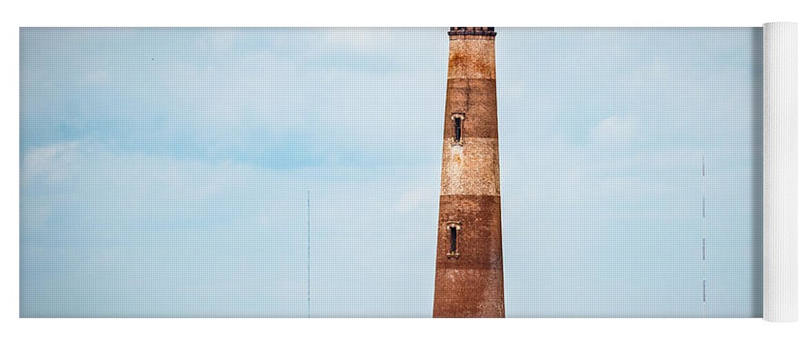 Architecture Yoga Mat featuring the photograph Morris Island Lighthouse #1 by Doug Long