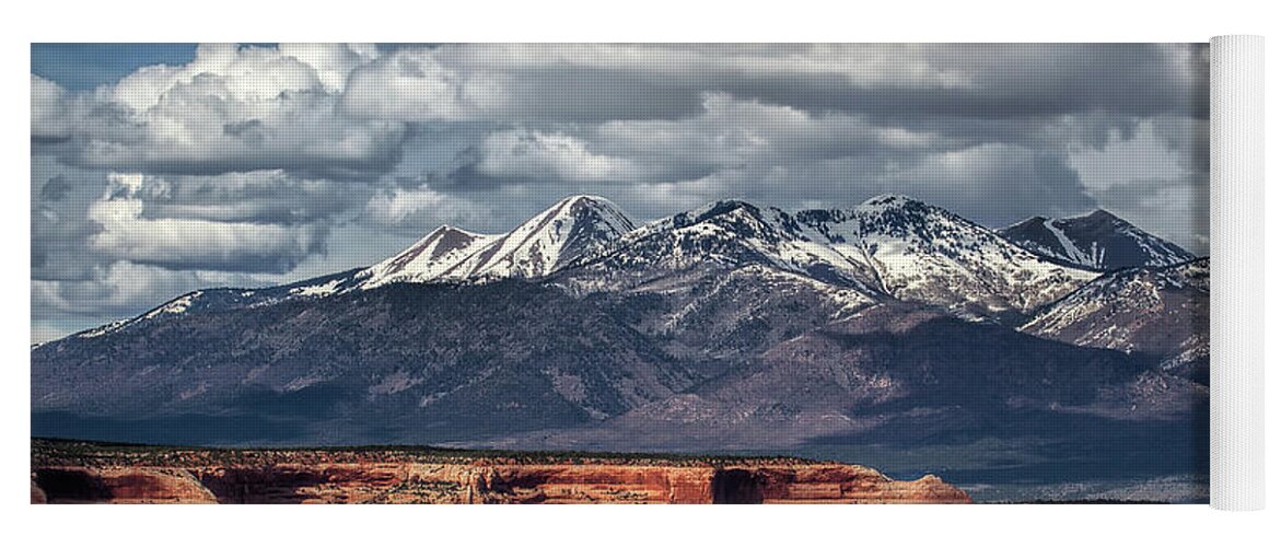 Utah Landscape Yoga Mat featuring the photograph Red Cliffs of Utah #2 by Jim Garrison