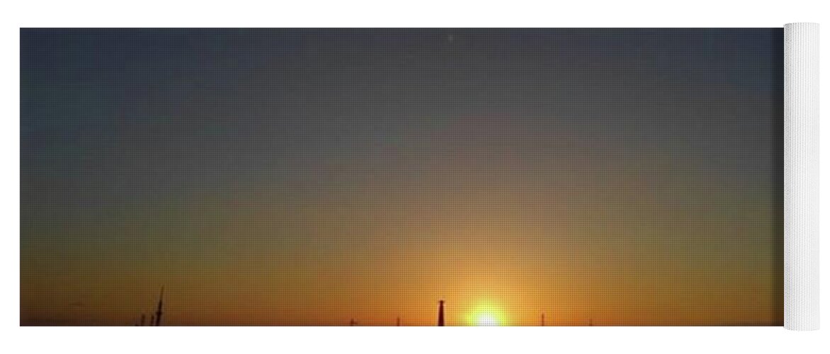 Sunnyday Yoga Mat featuring the photograph Sunset #9 by Kumiko Izumi