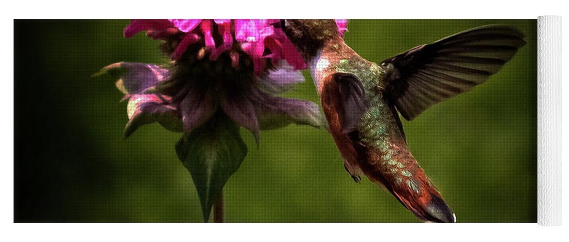 The Hummer Yoga Mat featuring the photograph The Hummer #2 by David Patterson