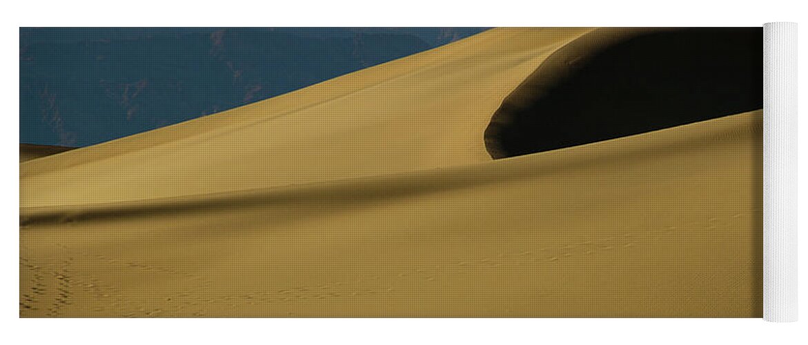 Mesquite Dunes Yoga Mat featuring the photograph Tones of Mesquite #1 by Kunal Mehra