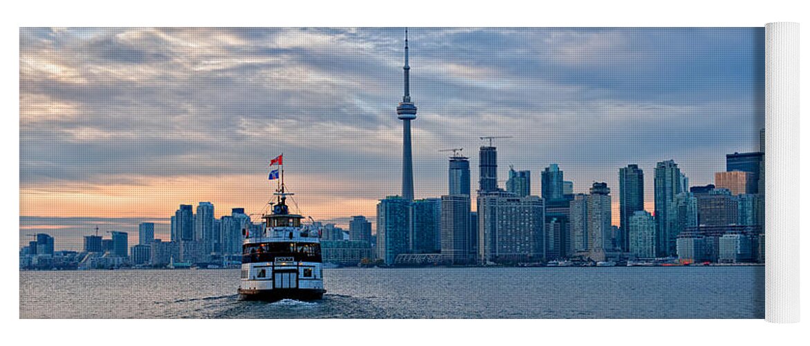 Toronto Yoga Mat featuring the photograph Toronto #1 by Jackie Russo