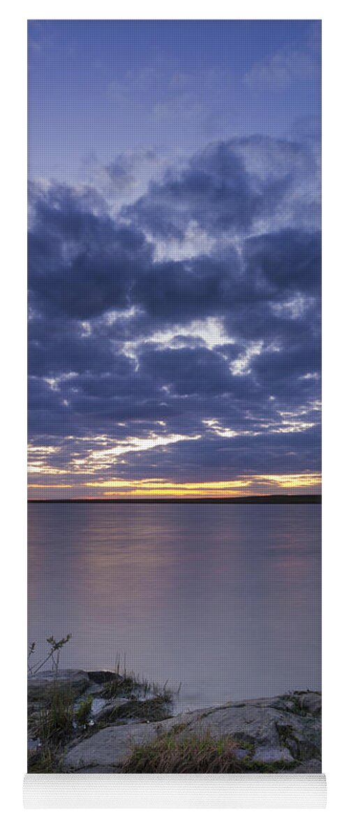 Sunset Yoga Mat featuring the photograph Tranquil Sunset #1 by Chris Smith