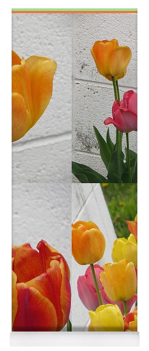 Tulip Time Yoga Mat featuring the photograph Tulip Time #1 by Sonali Gangane
