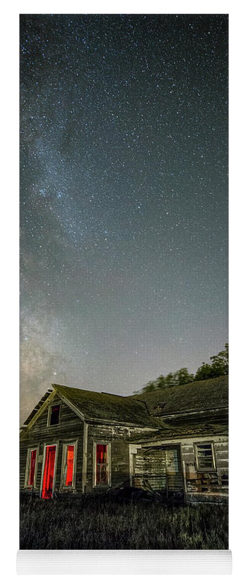 Milky Way Yoga Mat featuring the photograph Yale #2 by Aaron J Groen