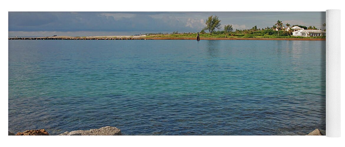  Lake Worth Inlet Yoga Mat featuring the photograph 10- Lake Worth Inlet by Joseph Keane