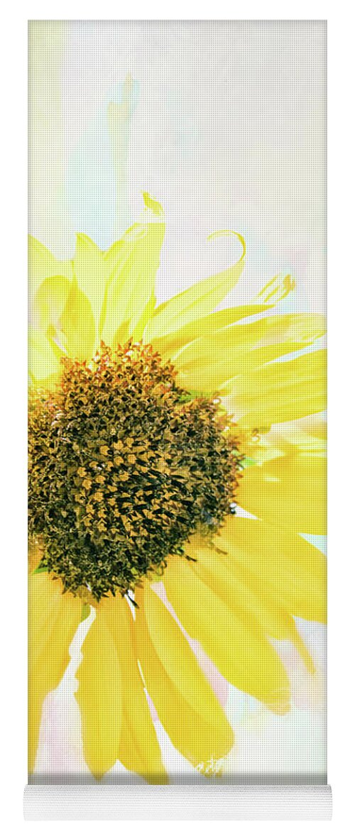  Sunflower Yoga Mat featuring the photograph 10845 Sunflower by Pamela Williams