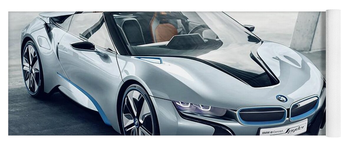 Bmw Yoga Mat featuring the photograph BMW #11 by Jackie Russo