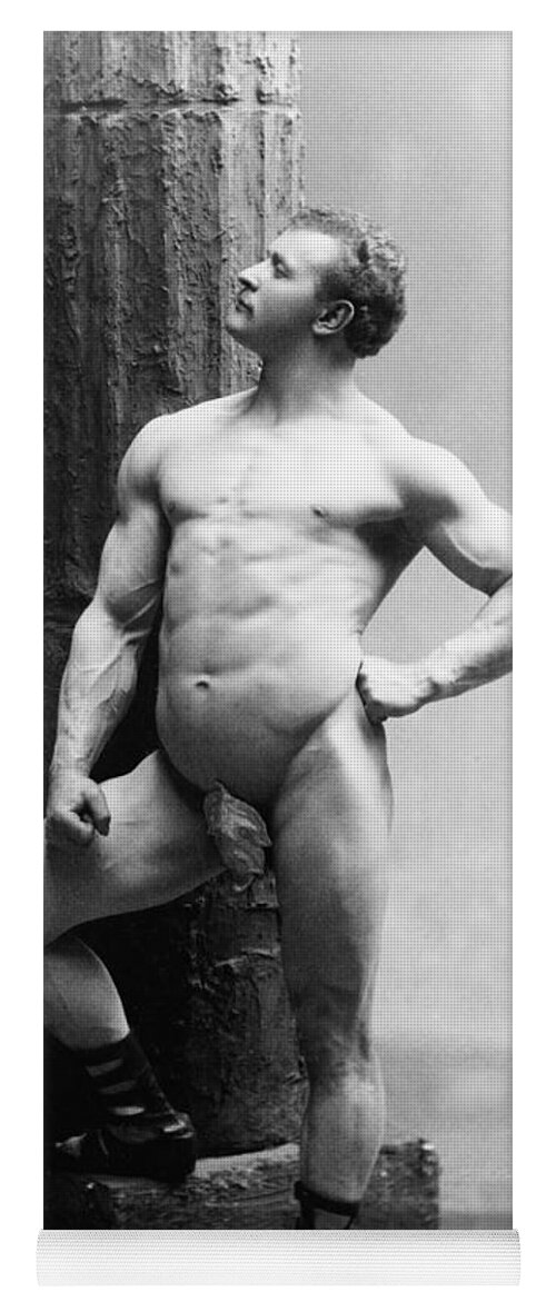 Erotica Yoga Mat featuring the photograph Eugen Sandow, Father Of Modern #11 by Science Source