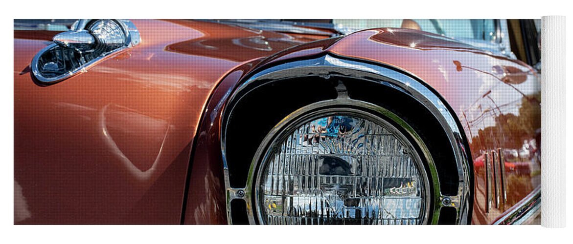 Fineartroyal Yoga Mat featuring the photograph Classic Car #129 by FineArtRoyal Joshua Mimbs