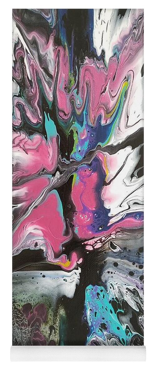 Abstract Yoga Mat featuring the painting #149 #149 by Gerry Smith
