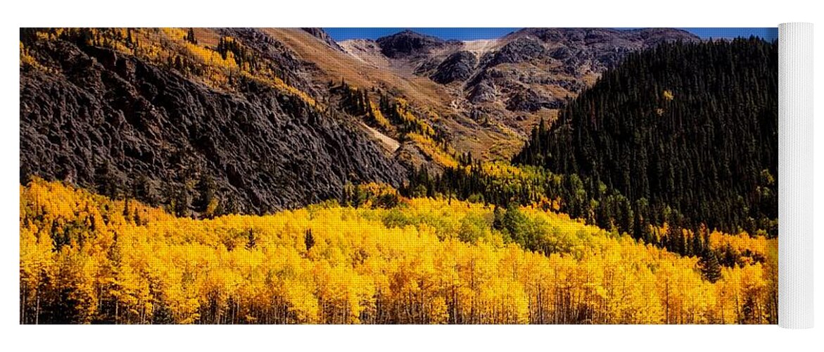 Colorado Yoga Mat featuring the photograph Autumn In Colorado #2 by Mountain Dreams