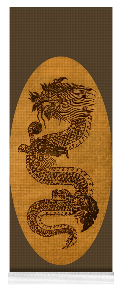 Dragon Yoga Mat featuring the photograph Dragon by Robert E Alter Reflections of Infinity