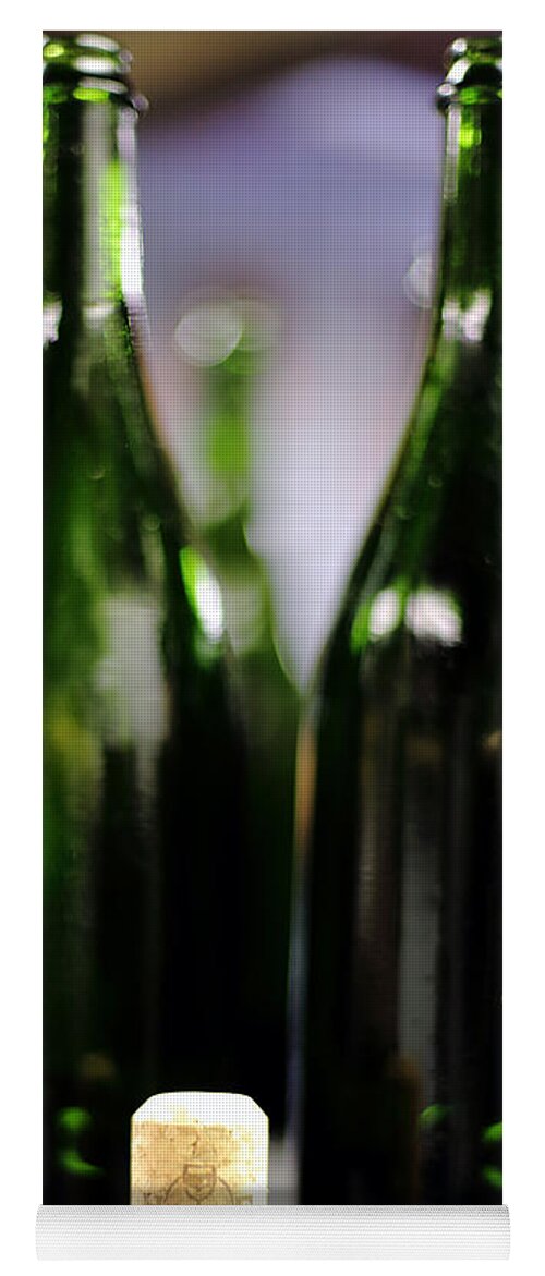 Henke Winery Sparkling Champagne Yoga Mat featuring the photograph Henke Winery Sparkling Champagne #2 by PJQandFriends Photography