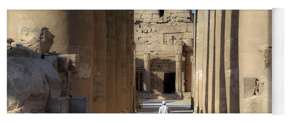 Luxor Temple Yoga Mat featuring the photograph Luxor Temple - Egypt #2 by Joana Kruse