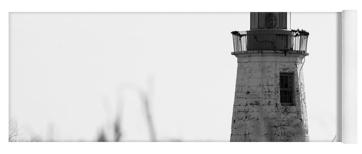 Old Yoga Mat featuring the photograph Old Point Comfort Lighthouse #2 by Travis Rogers
