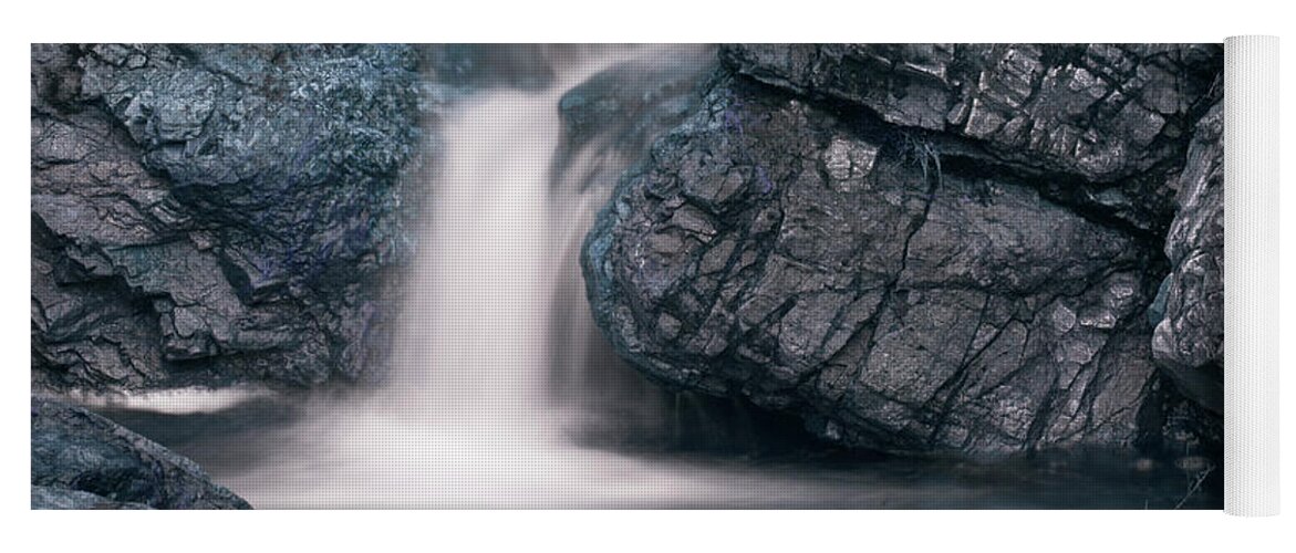 Waterfalls Yoga Mat featuring the photograph Scottish waterfalls #1 by Ang El