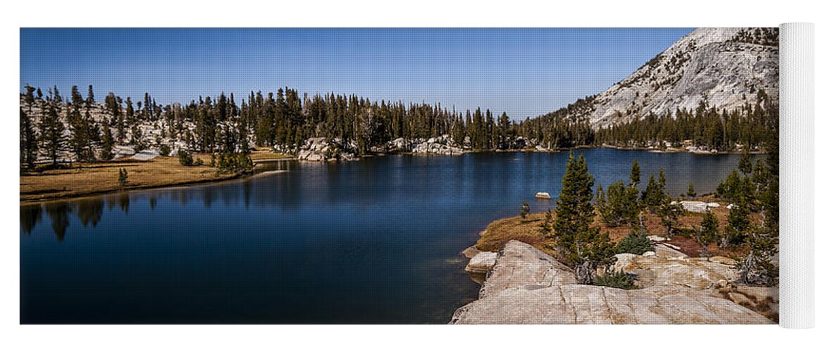 California Yoga Mat featuring the photograph Upper Cathedral Lake #2 by Cat Connor