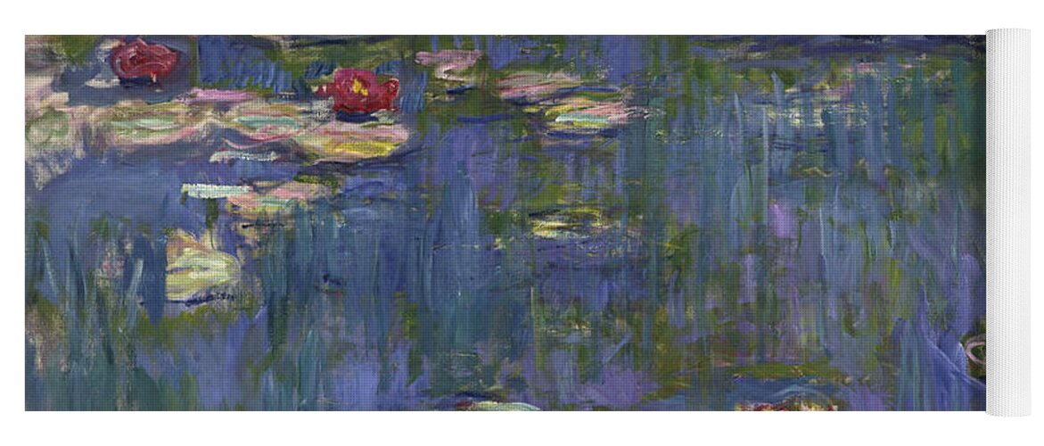 Water Lilies Yoga Mat by Claude Monet - Pixels Merch