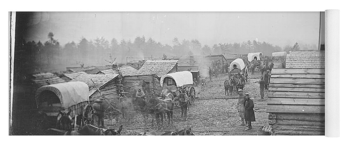 American Civil War Yoga Mat featuring the photograph American Civil War #3 by Jackie Russo