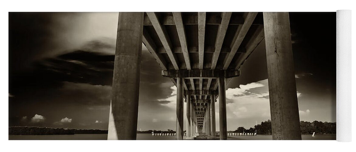 Everglades Yoga Mat featuring the photograph San Marco Bridge by Raul Rodriguez