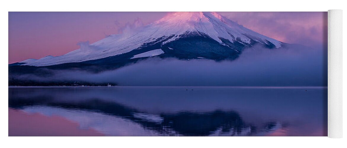 Mount Fuji Yoga Mat featuring the photograph Mount Fuji #4 by Mariel Mcmeeking