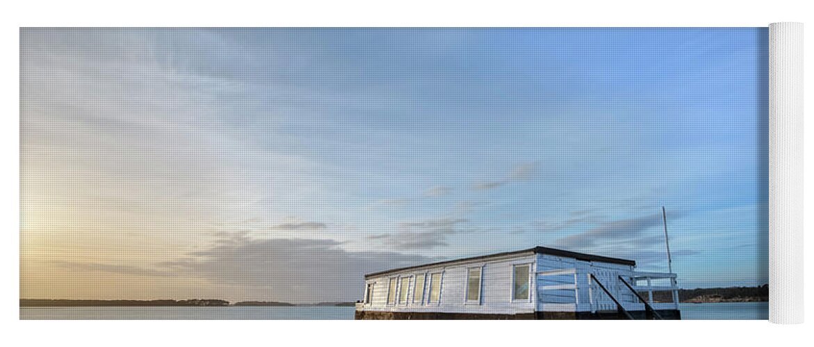House Boat Yoga Mat featuring the photograph Studland - England #4 by Joana Kruse