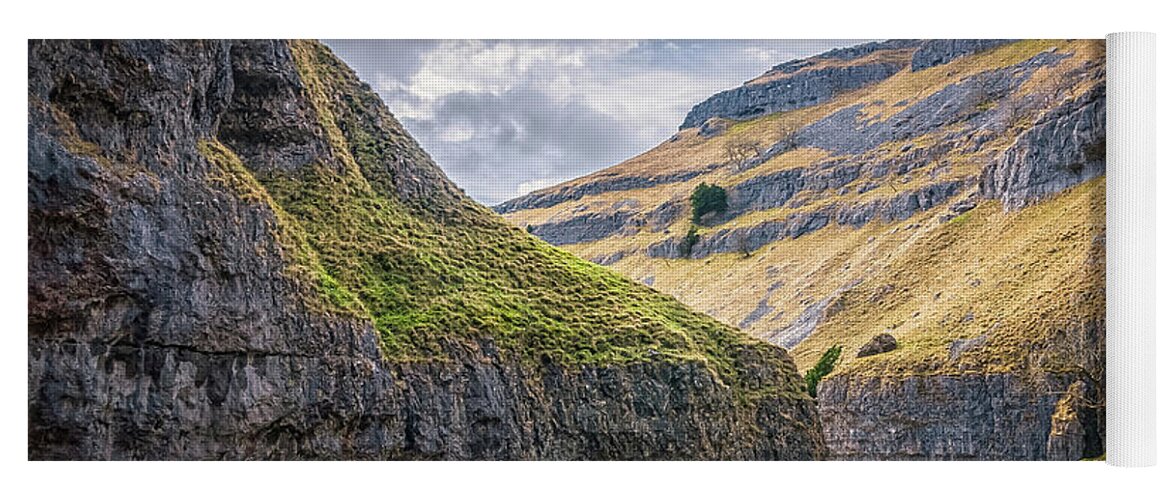 D90 Yoga Mat featuring the photograph Gordale Scar #5 by Mariusz Talarek