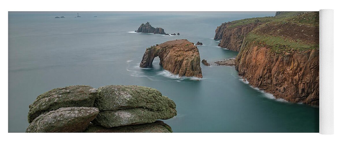 Land's End Yoga Mat featuring the photograph Land's End - England #6 by Joana Kruse