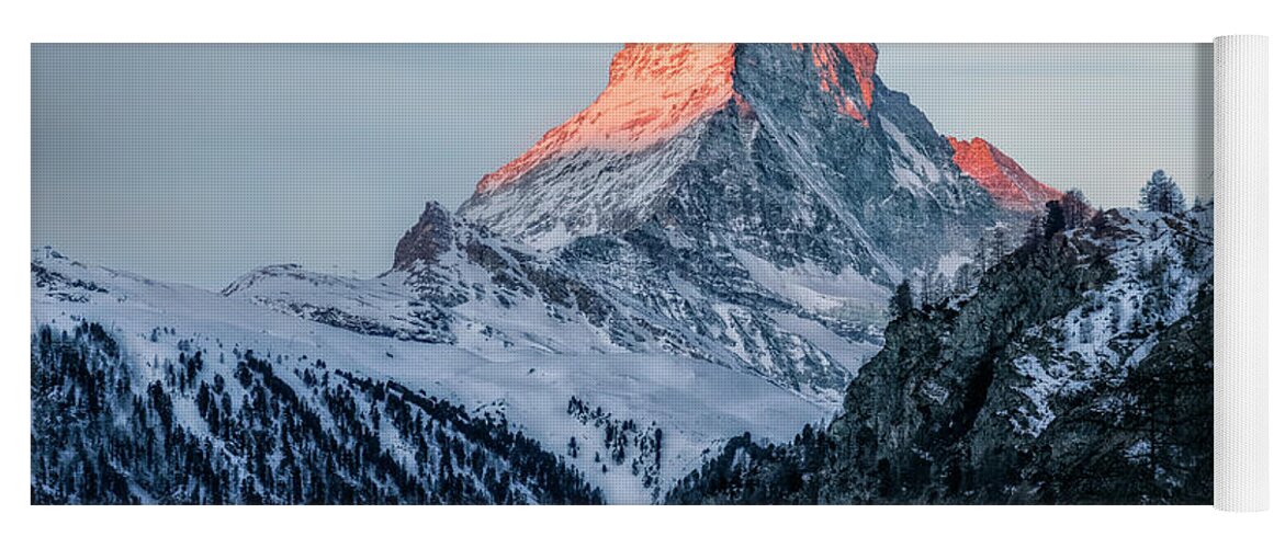 Matterhorn Yoga Mat featuring the photograph Zermatt - Switzerland #6 by Joana Kruse