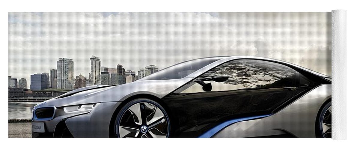 Bmw Yoga Mat featuring the photograph Bmw #8 by Jackie Russo