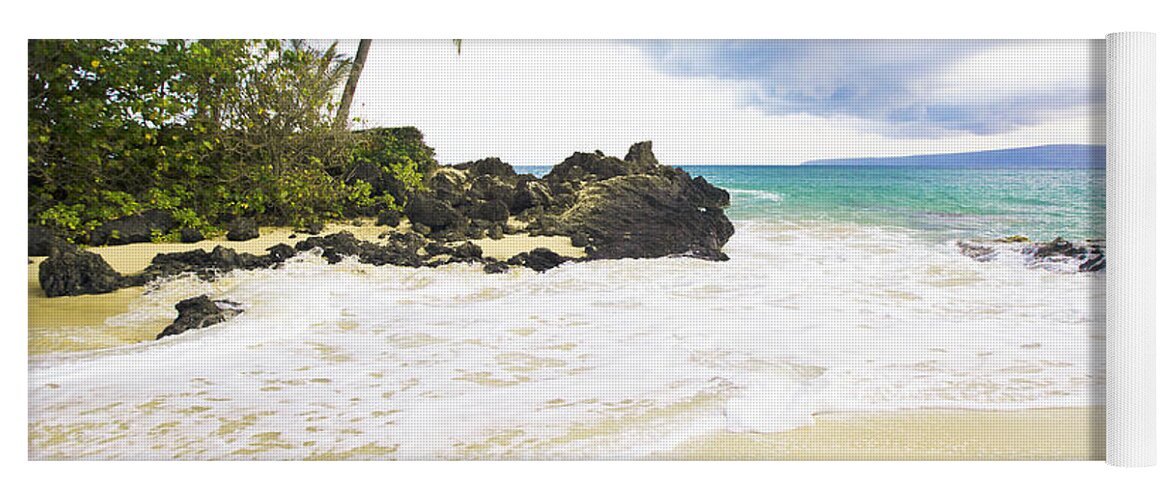 Paako Beach Yoga Mat featuring the photograph Paako Beach Makena Maui Hawaii #9 by Sharon Mau