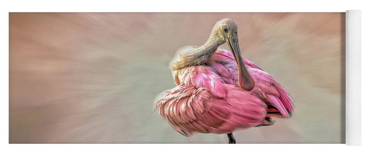 Birds Yoga Mat featuring the photograph A Mother Nature's Masterpiece by DB Hayes