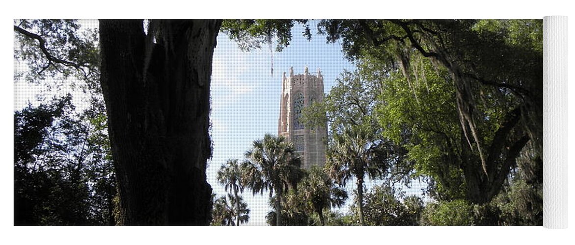 Bok Tower Yoga Mat featuring the photograph A Path To The Tower by Kim Galluzzo Wozniak