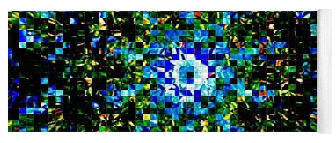 Abstract Yoga Mat featuring the photograph Abstract 31 by Kristalin Davis